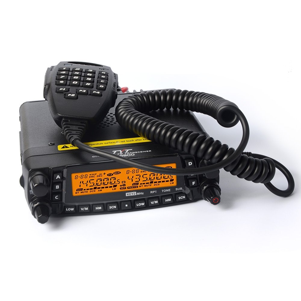 TYT TH-9800 Plus Quad Band Mobile Radio Cross Band Amateur Ham Transceiver with Cable - 3